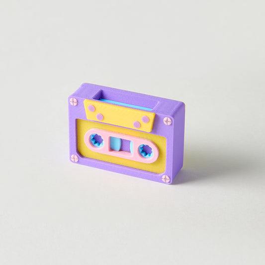 Cassette Topper retro cassette tape pedal switch topper for guitar and bass effects pedals