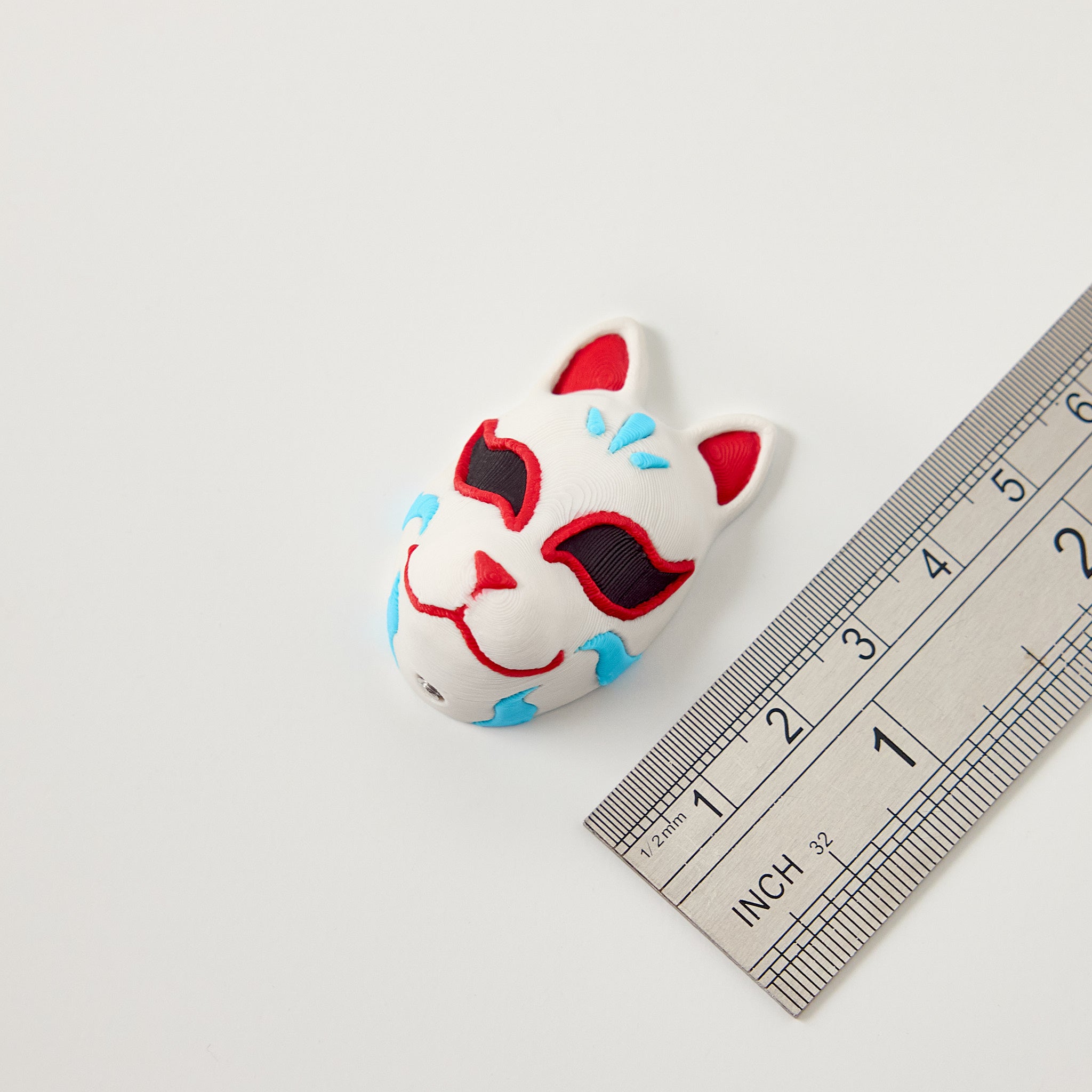 Kitsune Topper | Japanese Fox Mask Pedal Switch Topper | Mr.MojoFx