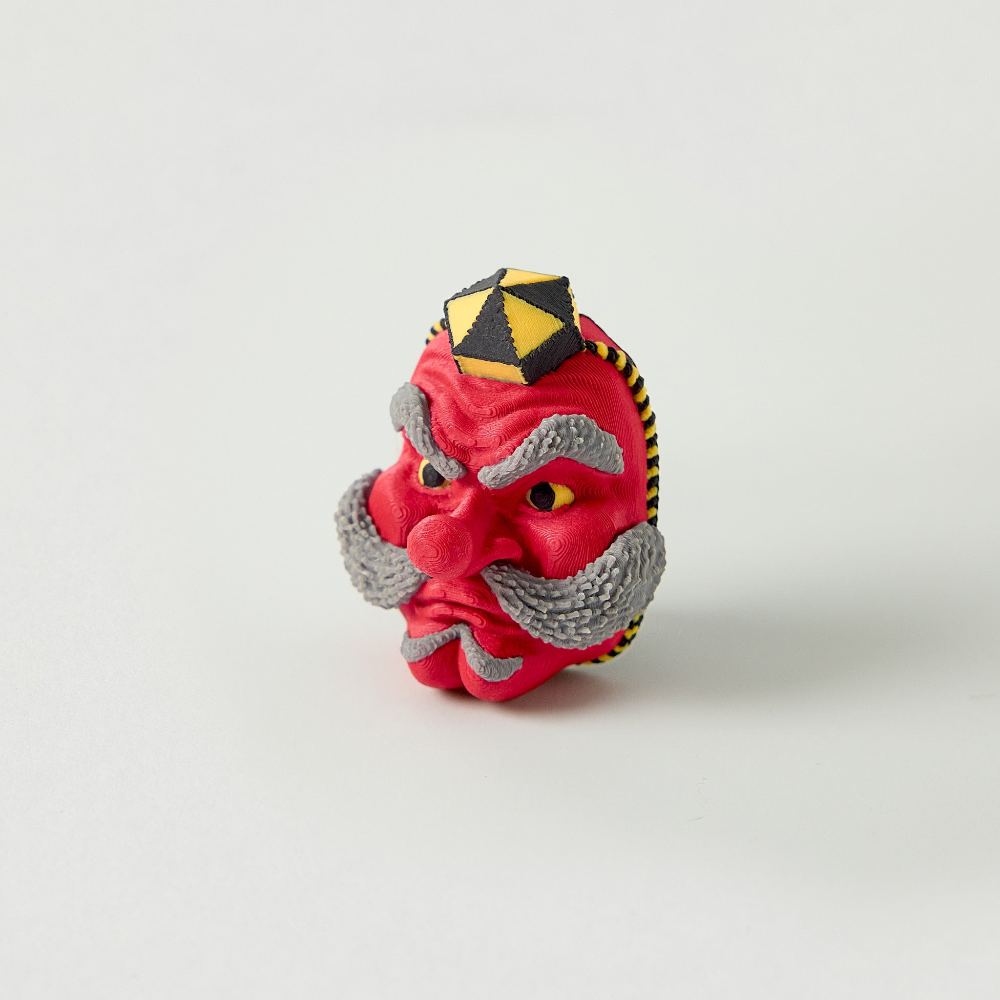 Tengu Topper | Japanese Noh Mask Pedal Switch Topper | Mr.MojoFx