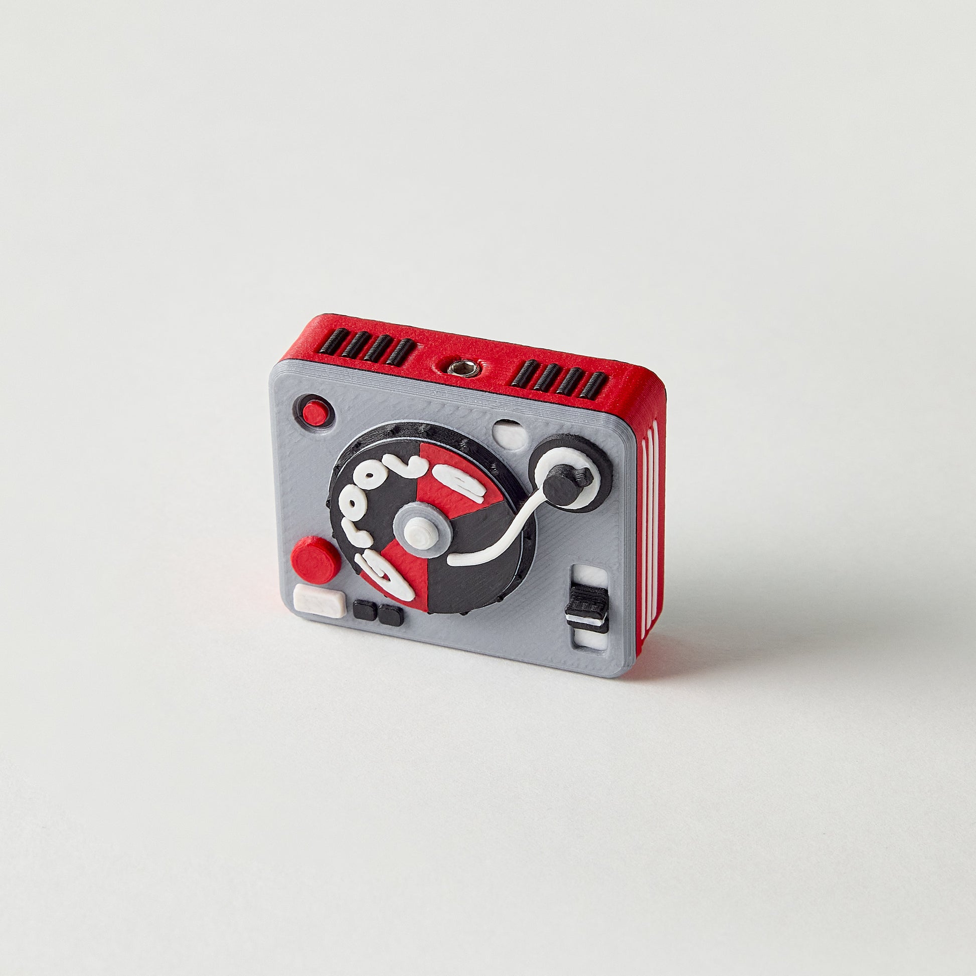 Mr.MojoFx Turntable Topper vinyl record hand finished pedal switch topper for guitar and bass effects pedals